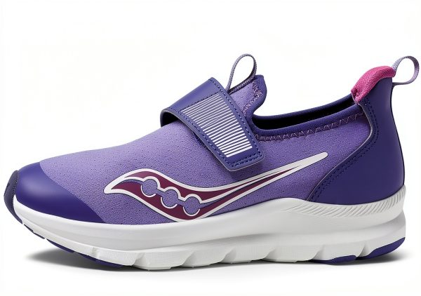 Saucony Kids Running Shoes Hook Loop Closure Breathable Mesh-3