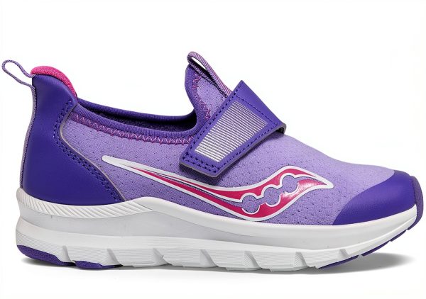 Saucony Kids Running Shoes Hook Loop Closure Breathable Mesh-5