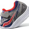 Saucony Kids Running Shoes Leather Mesh Supportive Grip-5
