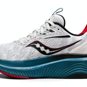 Saucony Mens Running Shoes Fog Moss Cushioned Lightweight-0