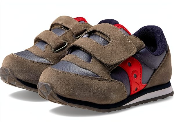 Saucony Kids Sneakers Leather Mesh Durable Lightweight-0