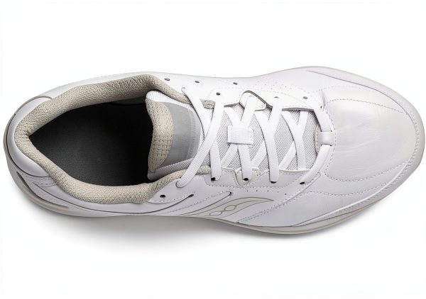 Saucony Mens Walking Shoes Leather Slip Resistant Comfort-3