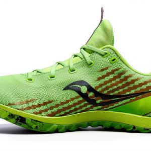 Saucony Womens Fashion Sneakers Slime Color Breathable-0