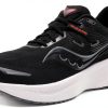 Saucony Mens Running Shoes PWRRUN Foam Cushioning Black-0
