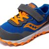 Saucony Boys Running Shoes Water Repellent Leather Mesh-5