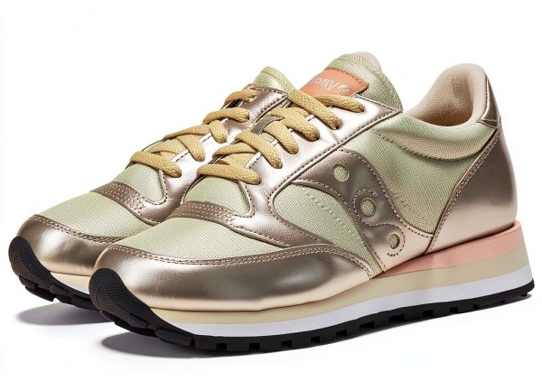 Saucony Womens Fashion Sneakers Lifestyle Footwear Champagne-0