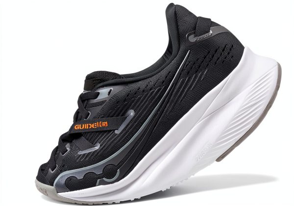 Saucony Mens Running Shoes PWRRUN Foam Cushioning Black-5
