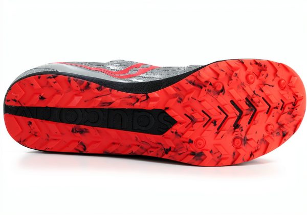 Saucony Womens Cross Country Shoes Breathable Mesh Upper-3