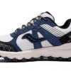 Saucony Mens Running Shoes Durable Synthetics Mesh Grey Blue-3
