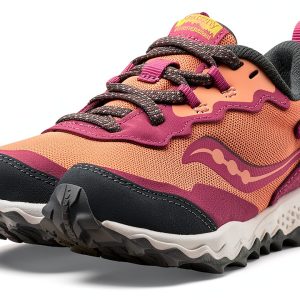 Saucony Kids Running Shoes Durable Water Repellent Traction-0