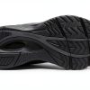 Saucony Mens Walking Shoes Leather Slip Resistant Black-4