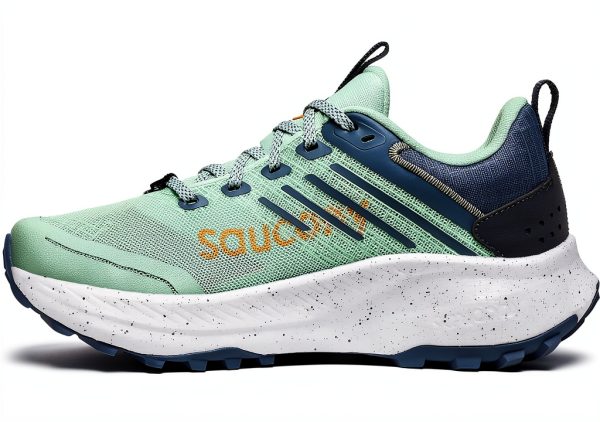 Saucony Womens Trail Running Shoes Lightweight PWRRUN+-2