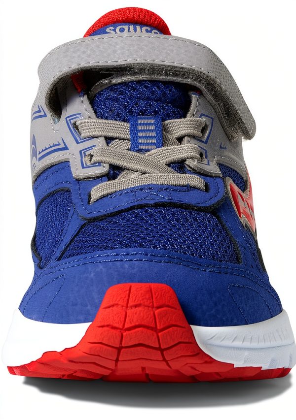 Saucony Kids Running Shoes Leather Mesh Supportive Grip-3