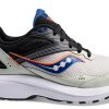 Saucony Mens Running Shoes Synthetic Rubber Navy Black-0