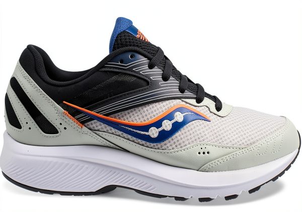 Saucony Mens Running Shoes Synthetic Rubber Navy Black-0