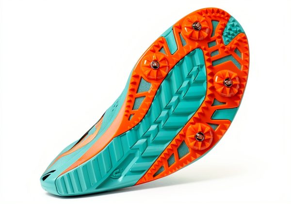 Saucony Womens Track Spikes 4-Pin Plate Woven Upper-6