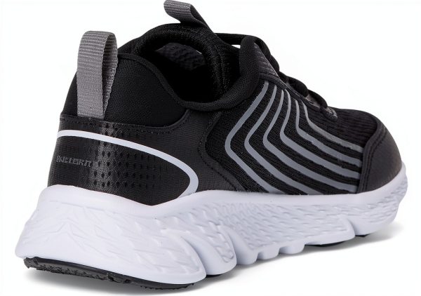 Saucony Big Kid Running Shoes Durable Leather Breathable-4
