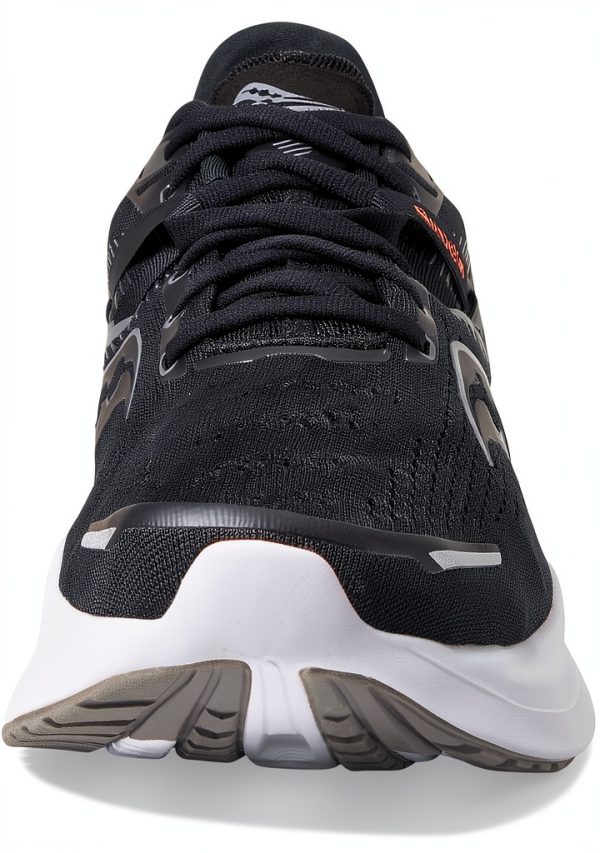 Saucony Mens Running Shoes PWRRUN Foam Cushioning Black-3