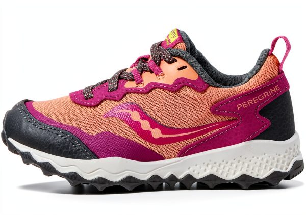 Saucony Kids Running Shoes Durable Water Repellent Traction-3