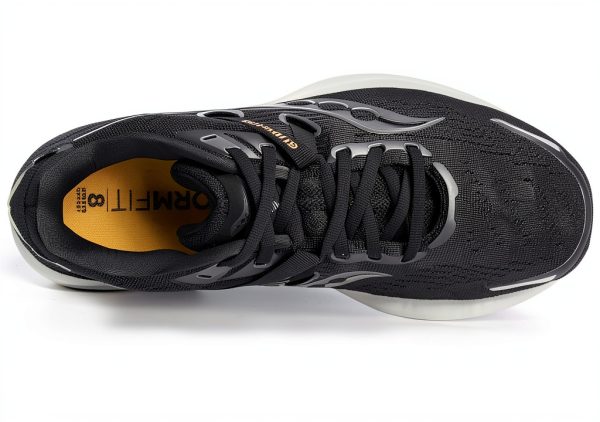 Saucony Mens Running Shoes PWRRUN Foam Cushioning Black-2