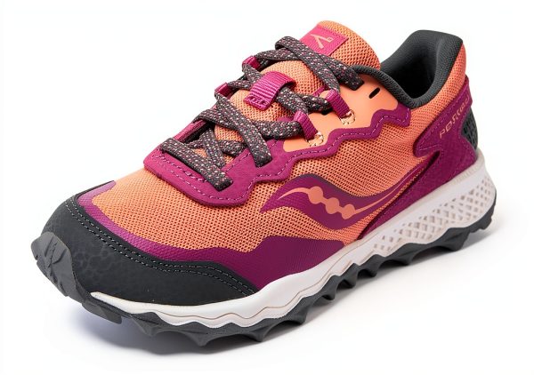 Saucony Kids Running Shoes Durable Water Repellent Traction-5