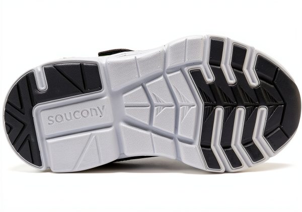 Saucony Big Kid Running Shoes Leather Textile Lightweight-4