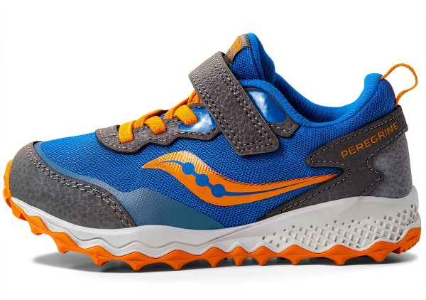 Saucony Boys Running Shoes Water Repellent Leather Mesh-3