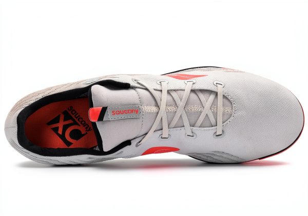 Saucony Womens Cross Country Shoes Breathable Mesh Upper-4