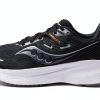 Saucony Mens Running Shoes PWRRUN Foam Cushioning Black-4