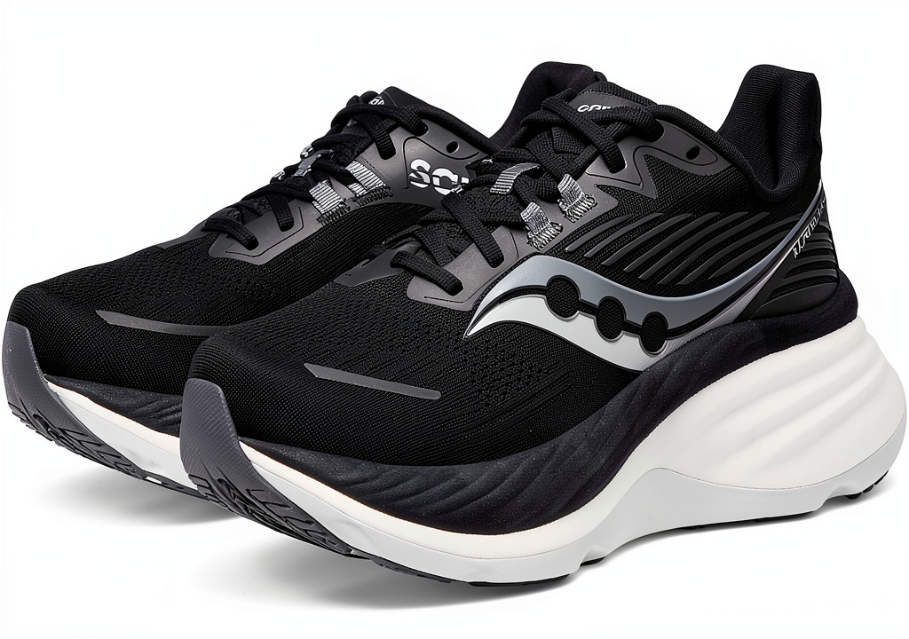Saucony mens road running shoes showcasing design and fit