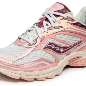 Saucony Womens Fashion Sneakers Rubber Sole Cushioned Collar-0