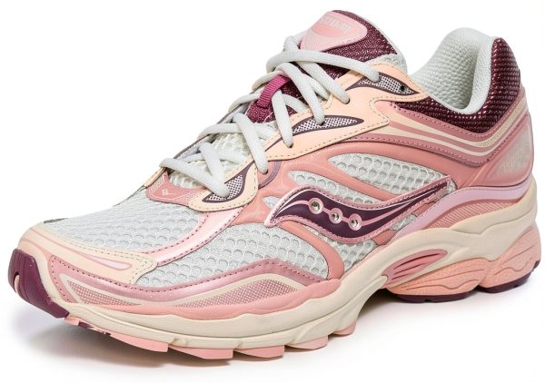 Saucony Womens Fashion Sneakers Rubber Sole Cushioned Collar-0