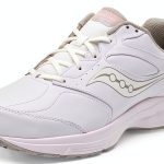 Saucony Mens Walking Shoes Leather Slip Resistant Comfort-0
