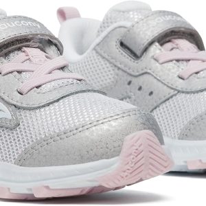Saucony Kids Running Shoes Leather Mesh Breathable Durable-0