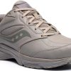 Saucony Mens Walking Shoes Leather Slip Resistant Comfort-5