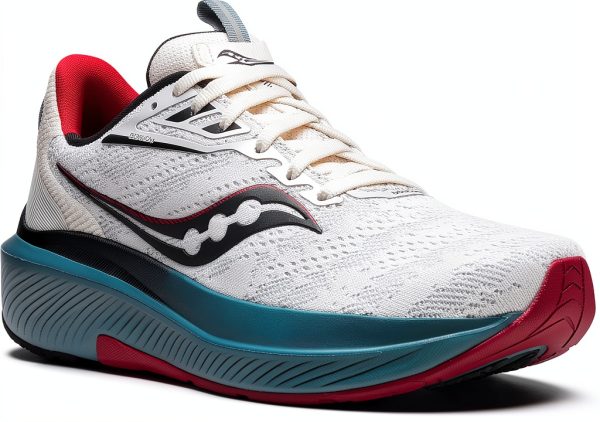 Saucony Mens Running Shoes Fog Moss Cushioned Lightweight-3