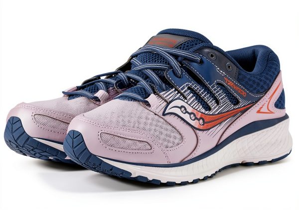 Saucony Womens Running Shoes Storm Lilac Breathable Mesh-1