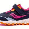 Saucony Running Shoes Leather Textile Boys Girls Kids-3