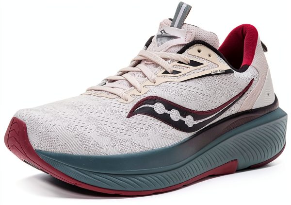 Saucony Mens Running Shoes Fog Moss Cushioned Lightweight-2