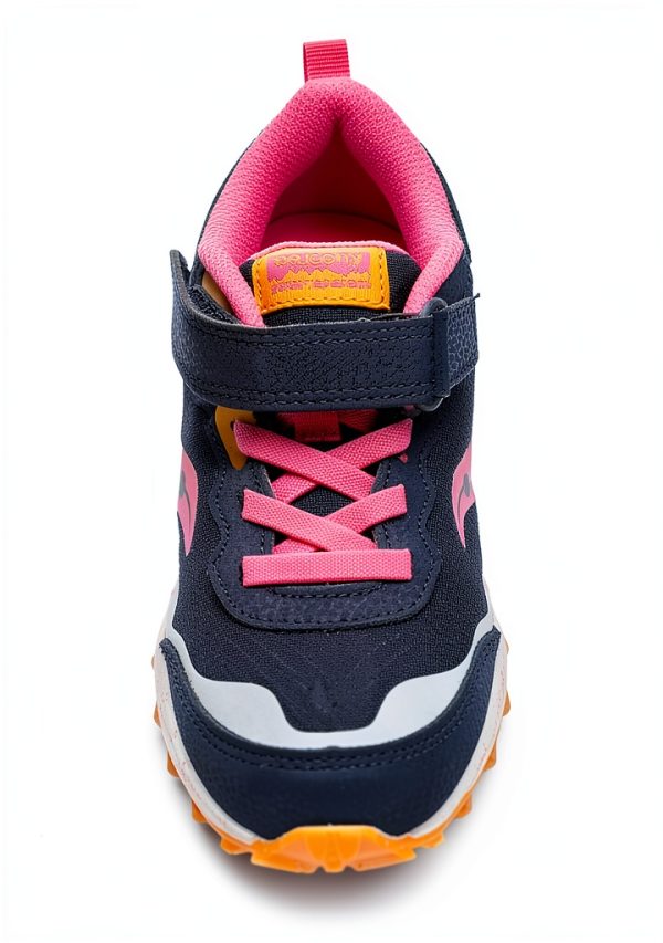 Saucony Running Shoes Leather Textile Boys Girls Kids-1