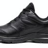 Saucony Mens Walking Shoes Leather Slip Resistant Black-2