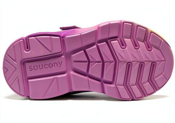 Saucony Big Kid Running Shoes Leather Textile Lightweight-3