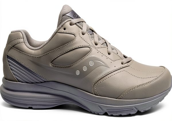 Saucony Mens Walking Shoes Leather Slip Resistant Comfort-1